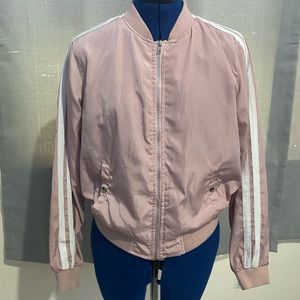 Cropped Pink Sports Sweater
